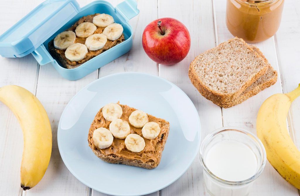 Peanut Butter and Banana Sandwich